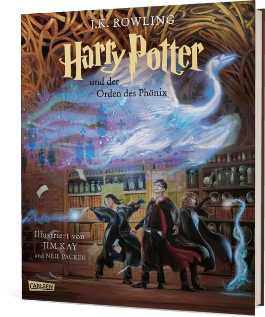 Harry Potter Orden Des Phönix Englisch HARRY POTTER UND der Orden des Phönix | illustrierte Schmuckausgabe